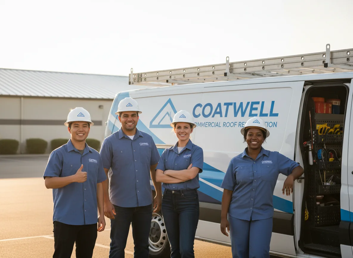 Commercial roof coating company in Siren, WI